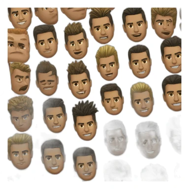 ronaldo nazario world cup hair sticker