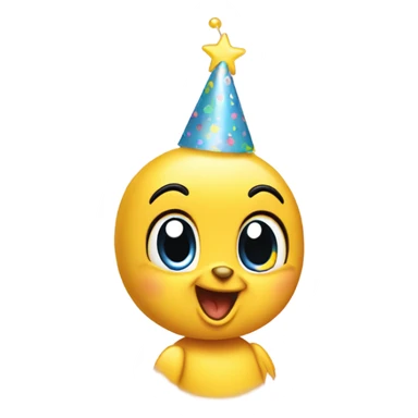 Tweety birthday, cartoon character sticker