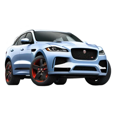 Jaguar f pace svr  sticker