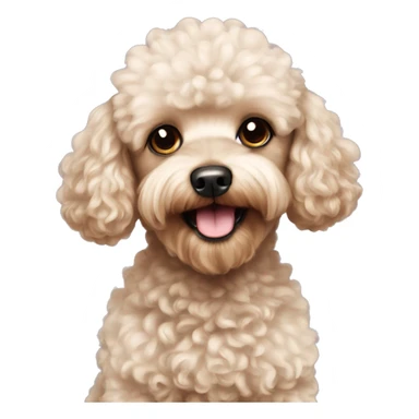 Can you create a toy poodle  sticker