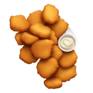 Chicken nuggets  sticker