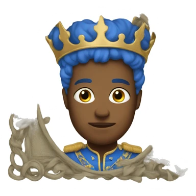 Blue royal sticker