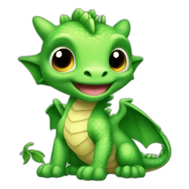 baby dragon sticker
