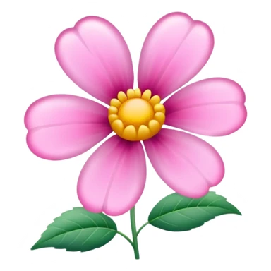 Met cet emoji en bleu 🌸 sticker