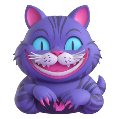 Cheshire Cat from Alice in Wonderland sticker