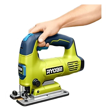RYOBI ONE+ HP 18V Brushless Cordless Jig Saw (Tool Only) emoji style  sticker