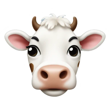 Chick fil a cow sticker