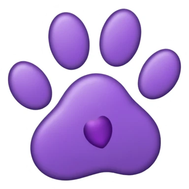 purple-cat-pawprint sticker