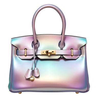 Iridescent pearl Birkin sticker