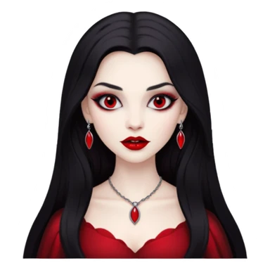 Nosferatu coquette vampire sticker