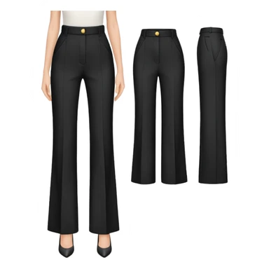 fashion trouser sticker