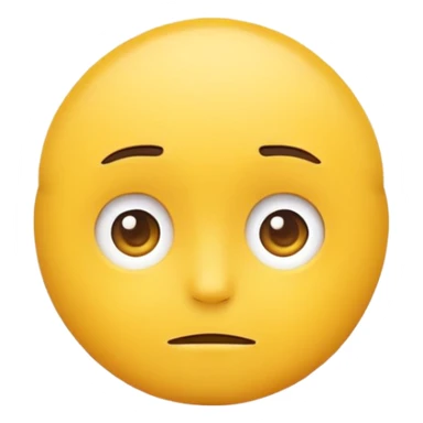 Pondering emoji sticker