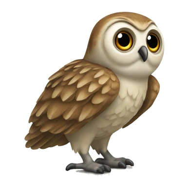 Un hibou touriste sticker