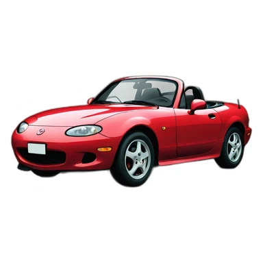1991 Mazda Miata sticker