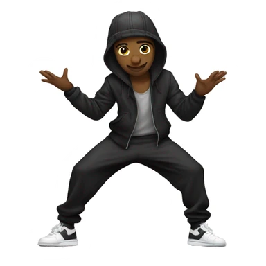 dance hip hop sticker