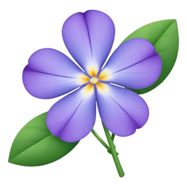 flower periwinkle sticker