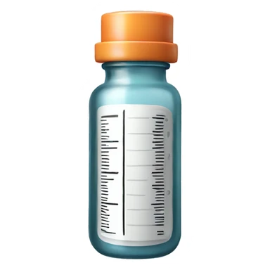 Insulin vial sticker