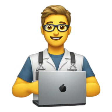 computer repairer sticker