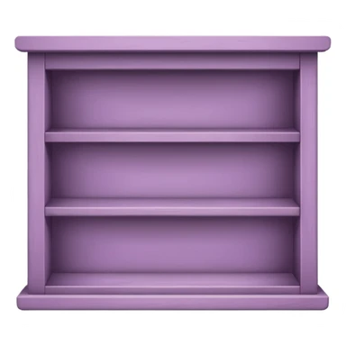 Shelf mauve sticker