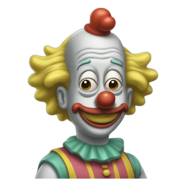 krusty the clown sticker