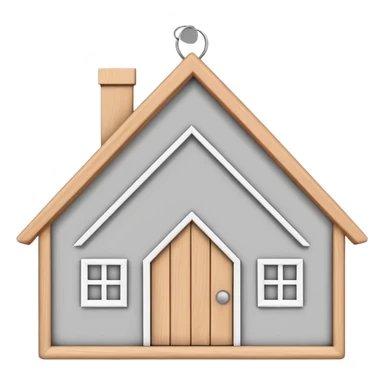 scandi style home ornament  sticker