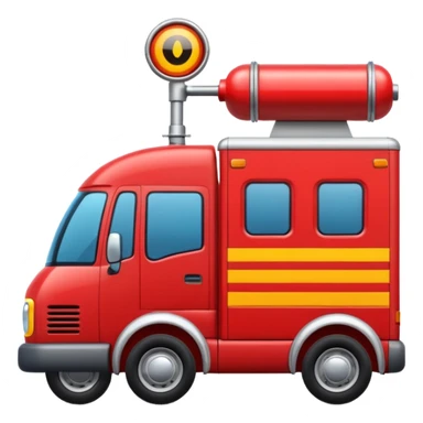 Camion avec des gyropahre sticker