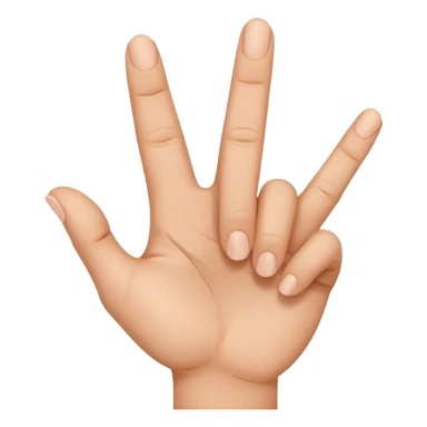finger saying yes in american sign language  sticker