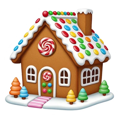 gingerbread house sticker