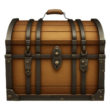 vintage chest with old books inside  sticker