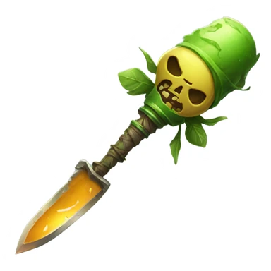 Poisoned weapon - element for Doodle God sticker