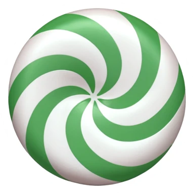 Peppermint emoji Google Noto Color emoji style  sticker