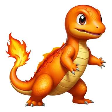 Charmander from Pokémon sticker