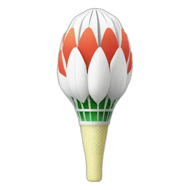 Shuttlecock sticker