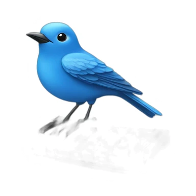 blue-bird-on-keyboard sticker