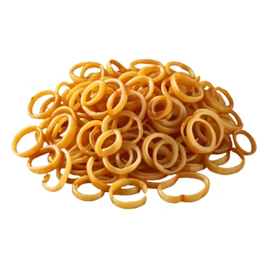 pack of fried onions in cut pieces sticker