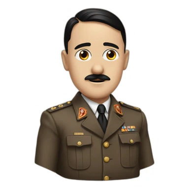 hitler loves jews sticker