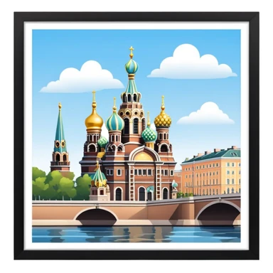 Saint-Petersburg sticker