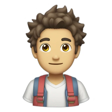 Nate adams (yokai watch) sticker