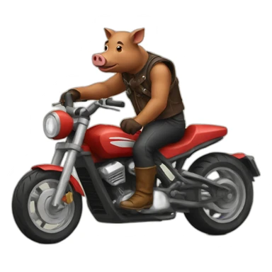 hog rider sticker