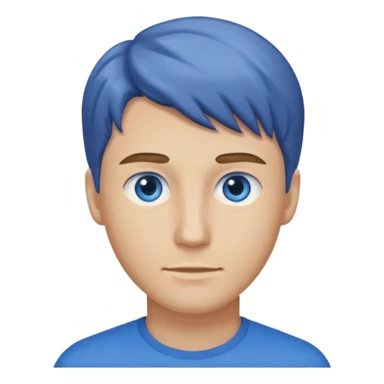 male darkblond hari from left sticker