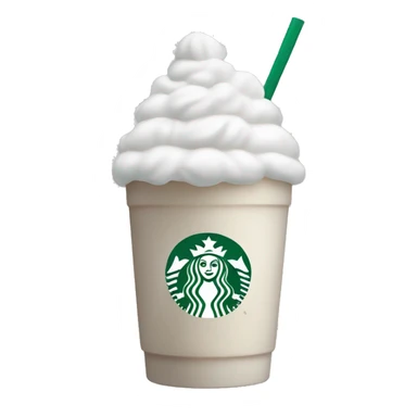 Starbucks cold foam sticker