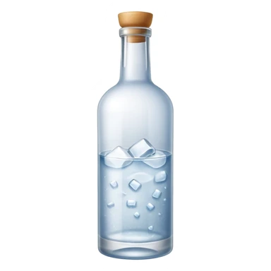 vodka bottle sticker