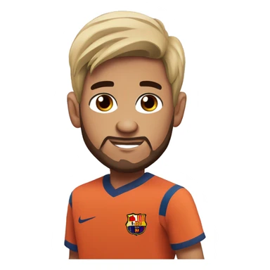 Leonne Messi on planet Mars sticker