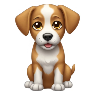 Cute little Dog sticker