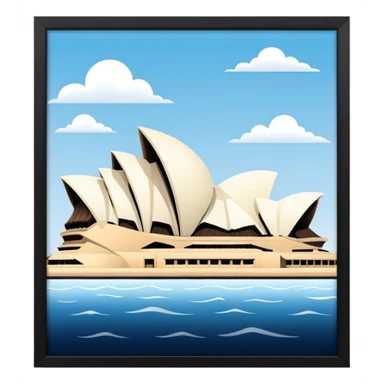 opera house sydney sticker