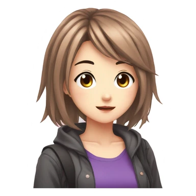 manga Twitch fille  sticker