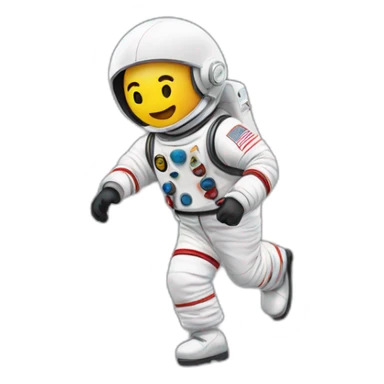 Moonwalk sticker