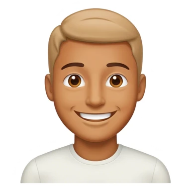 man smiling  sticker