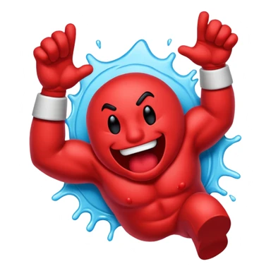 Kool Aid Man bursting through a wall, shouting Oh Yeah! sticker
