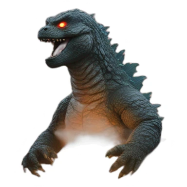 godzilla atomic breath sticker